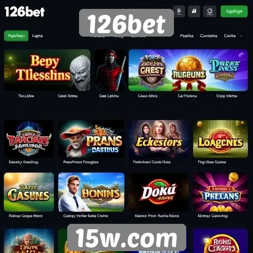 126bet oferece diversas opções de jogos online